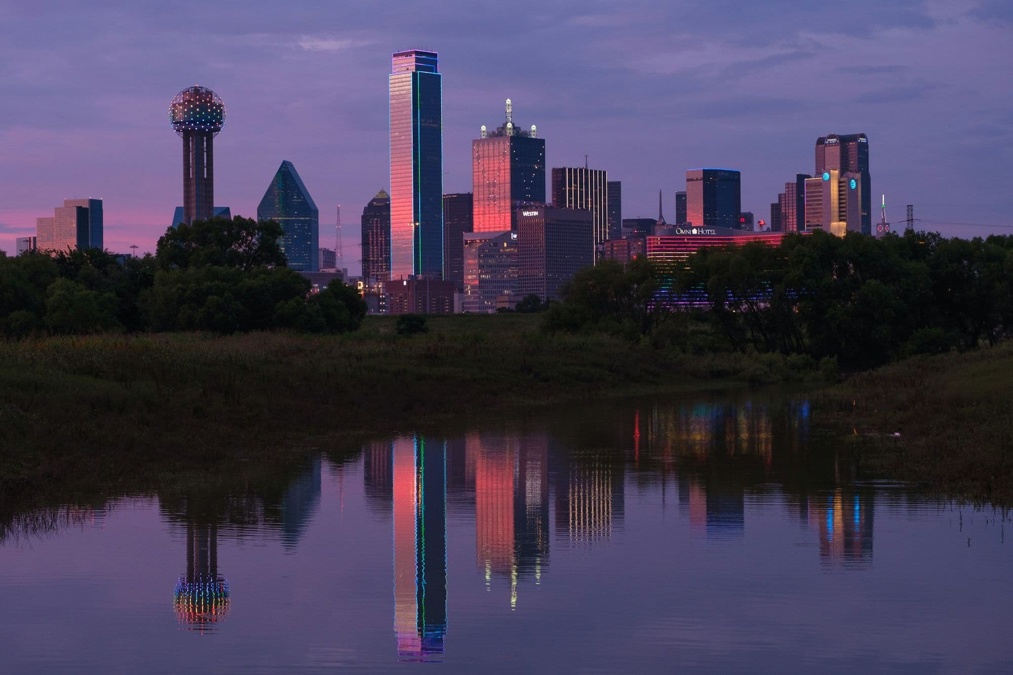 Dallas-Fort Worth skyline