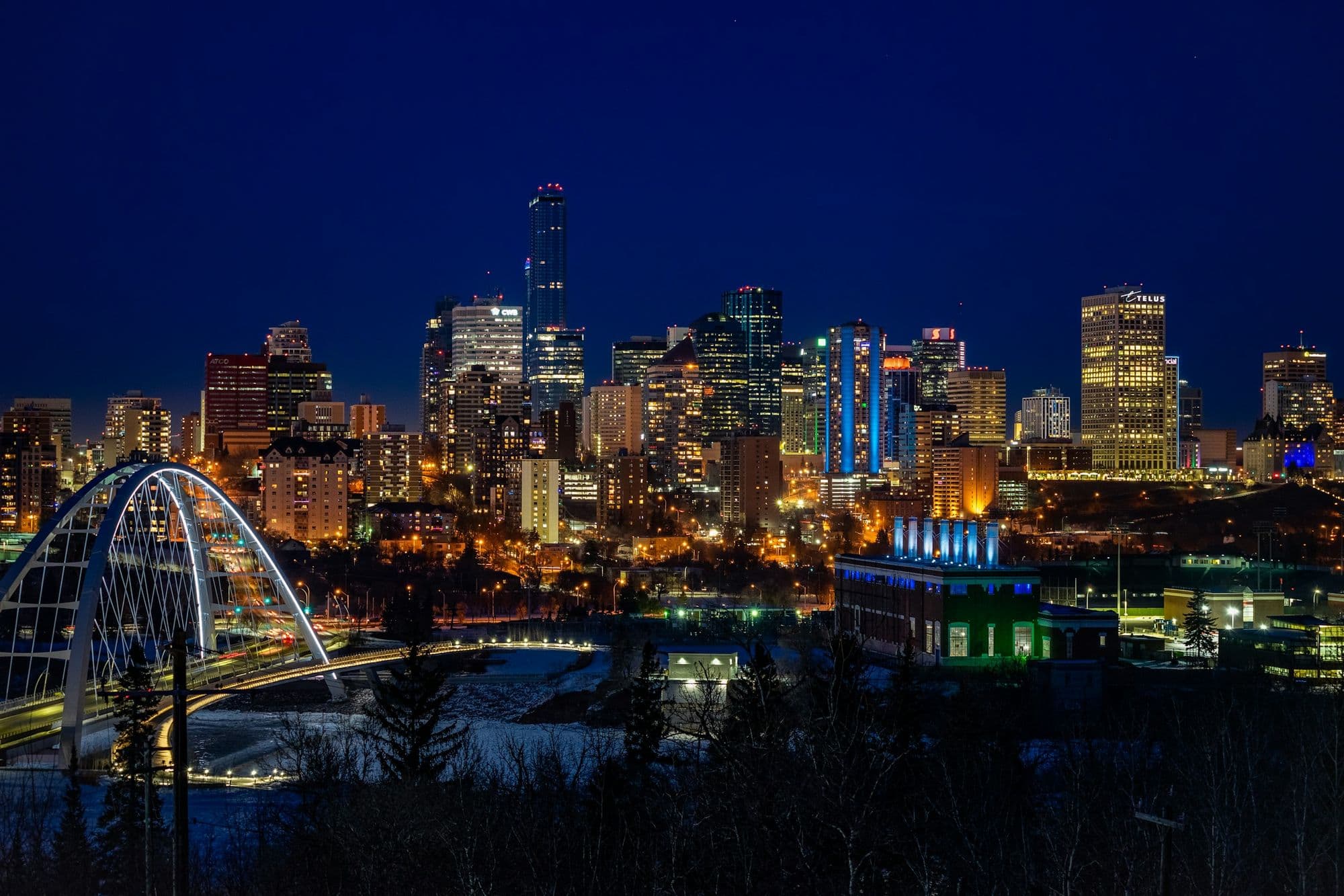 Edmonton skyline