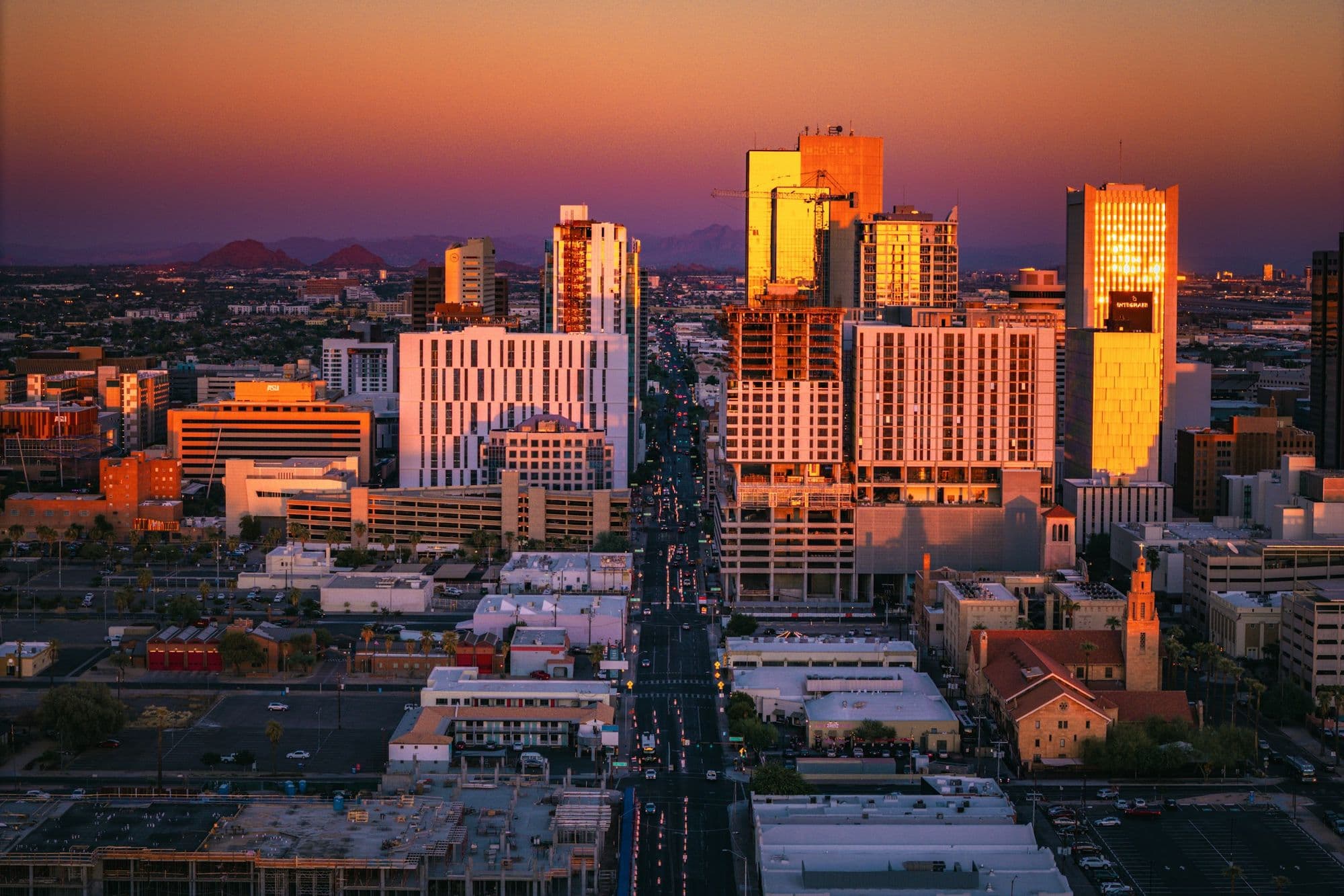 Phoenix skyline
