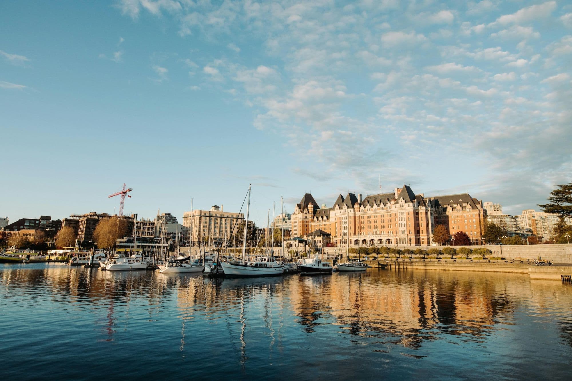 Victoria Inner Harbour and the Empress Hotel