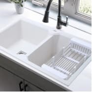 Eddy leak sensor location under a kitchen sink