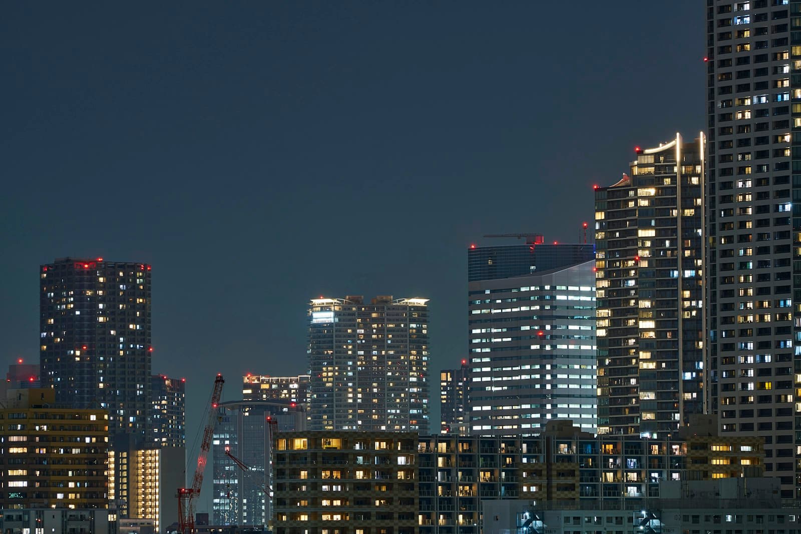 Existing residential towers under continuous monitoring.